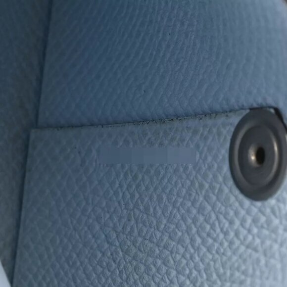 HERMES Blue plum coincase - Picture 7 of 12